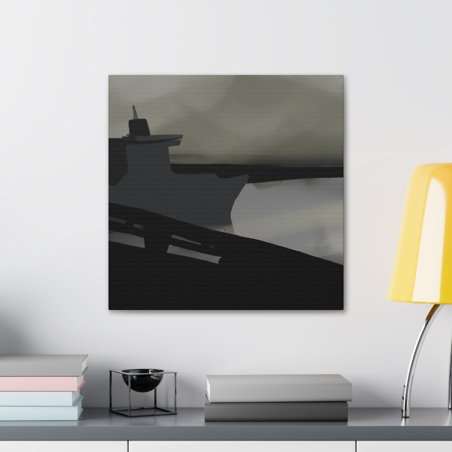 "Ferry Across the Water" - Canvas