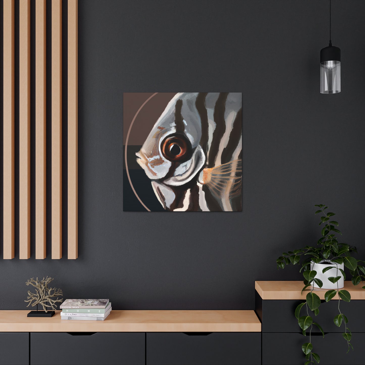 Discus in Dreamscape - Canvas