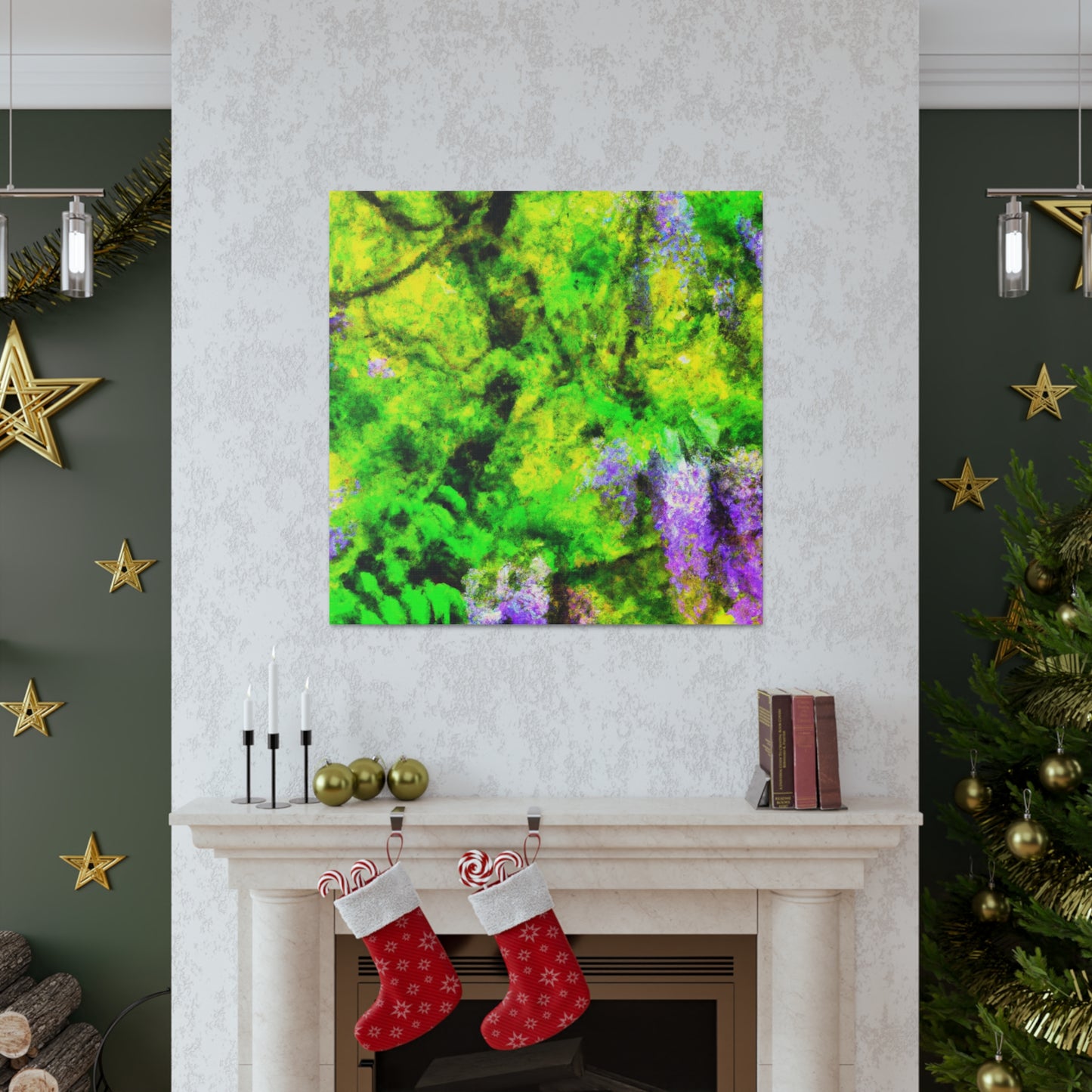 "Wisteria in Flux" - Canvas