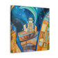 "New York Skyscape Visions" - Canvas