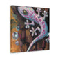 Gecko Inna Window. - Canvas