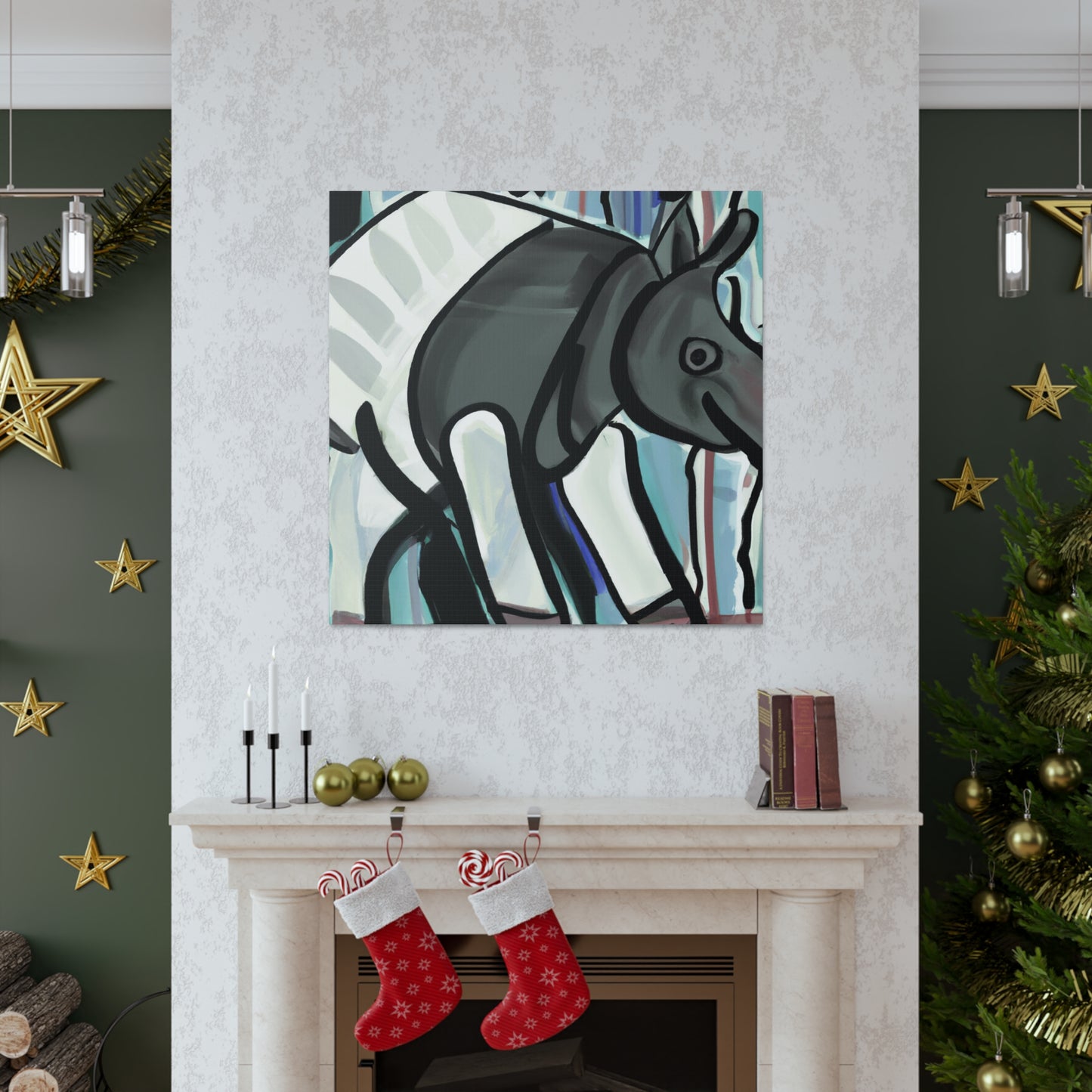 Malayan Tapir Ode - Canvas