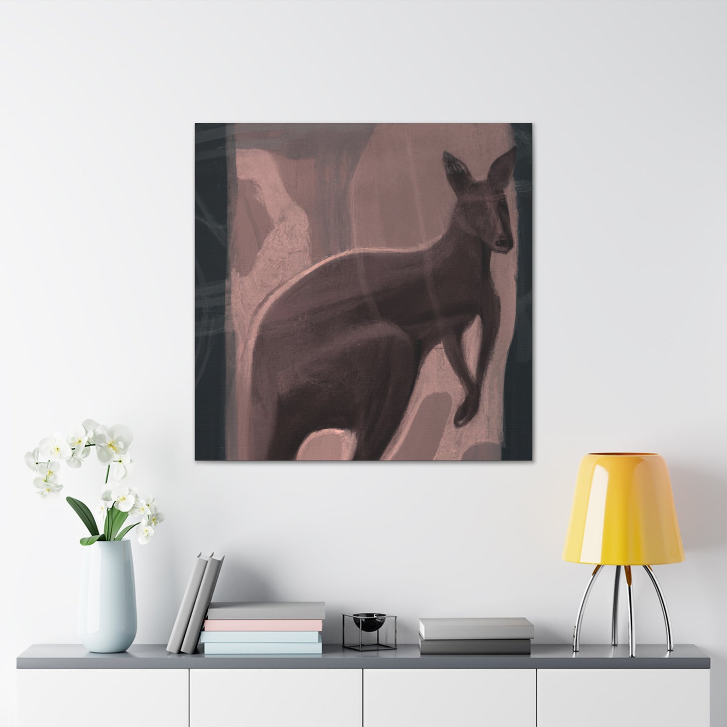 Kangaroo in Dreams. - Canvas