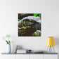 Komodo Dragon Reflection - Canvas