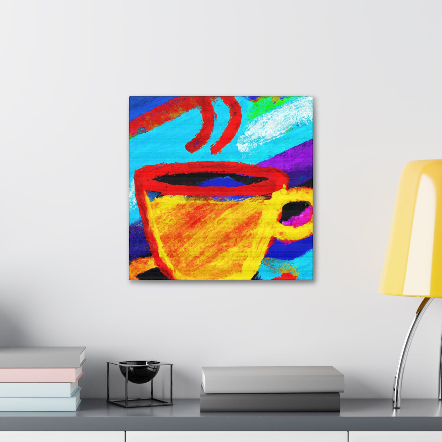 "Cup of Fauvism Joy" - Canvas