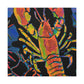 Lobster Expressionism Abstract - Canvas