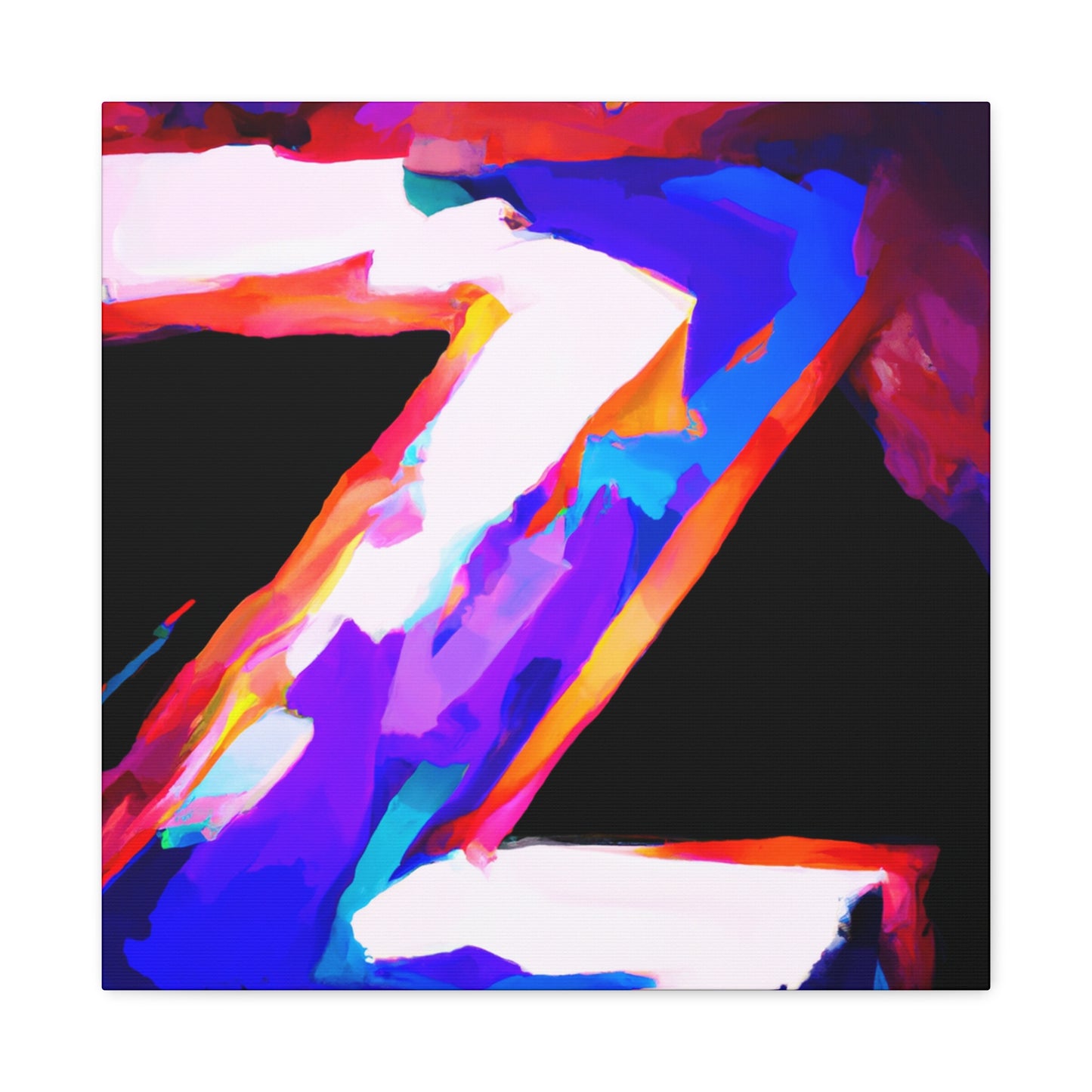 "Z's Brilliant Expressionism" - Canvas