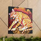 Tasmanian Tiger Mirage - Canvas