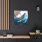 Humpback Whale Collage - Canvas