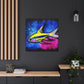 "Swordtail Sword Swirling" - Canvas