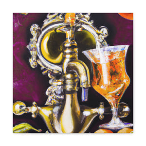 "Brewing Baroque Joy" - Canvas