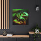 "Green Iguana Reflection" - Canvas