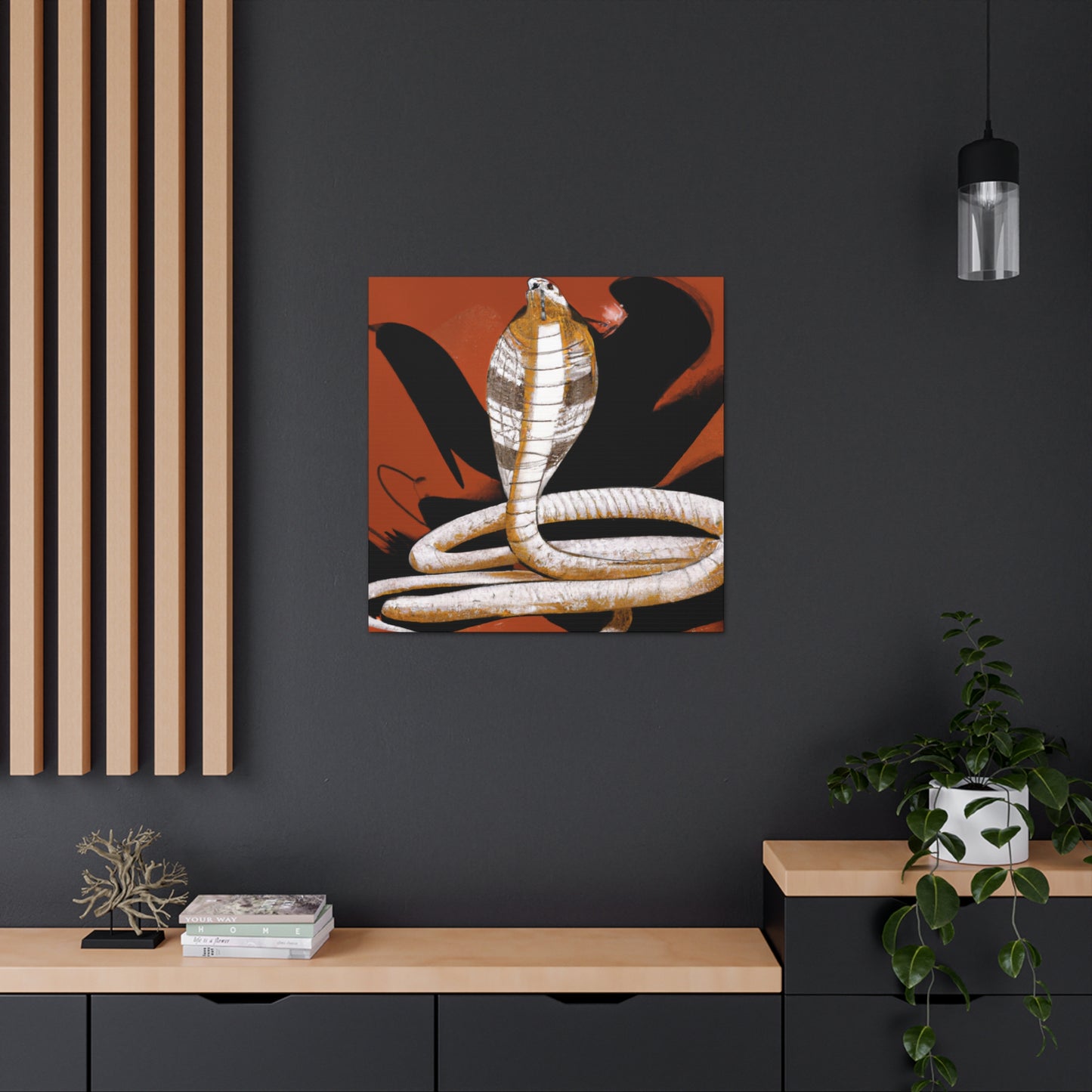 Cobra in Majesty Rise - Canvas