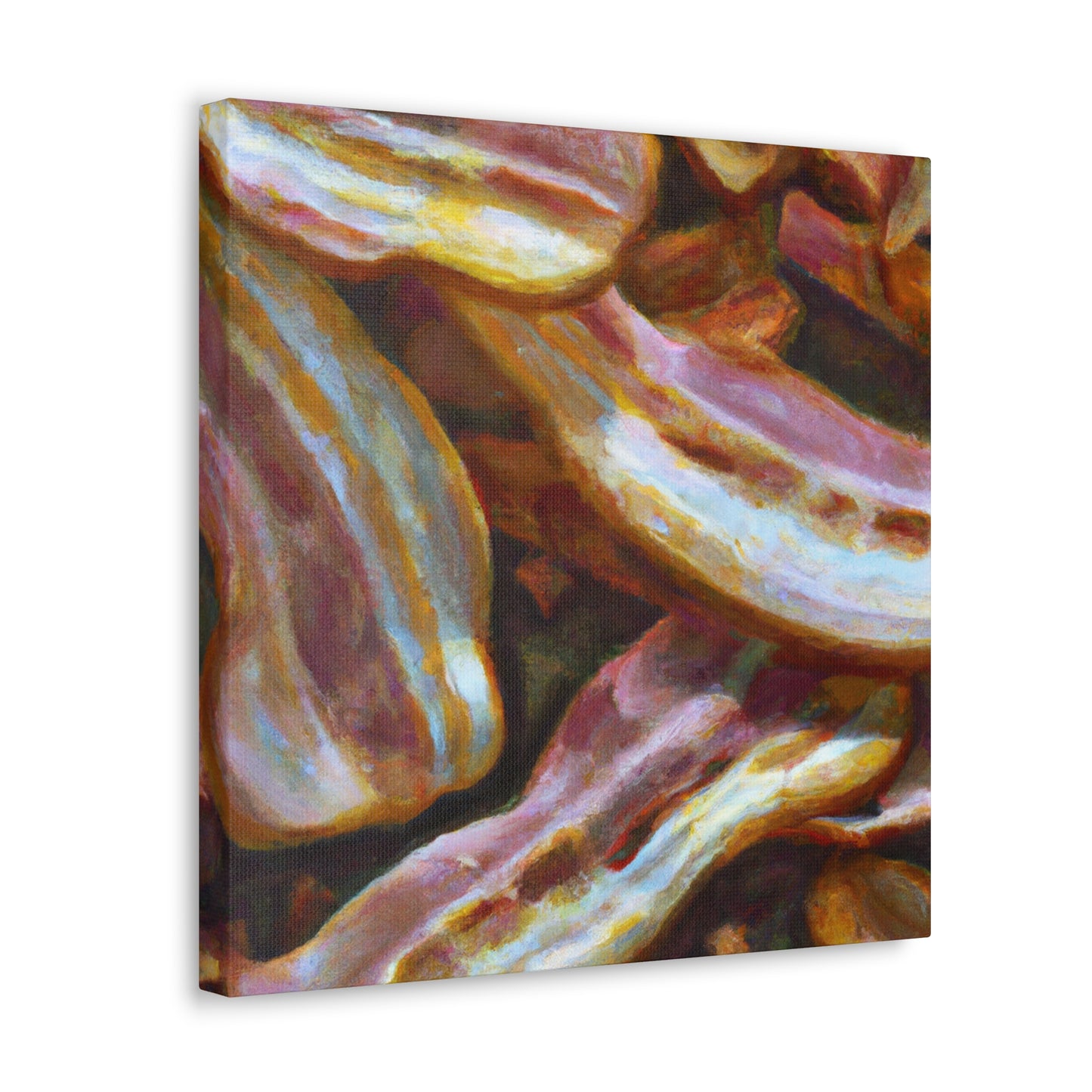 "Sizzling Bacon Realism" - Canvas