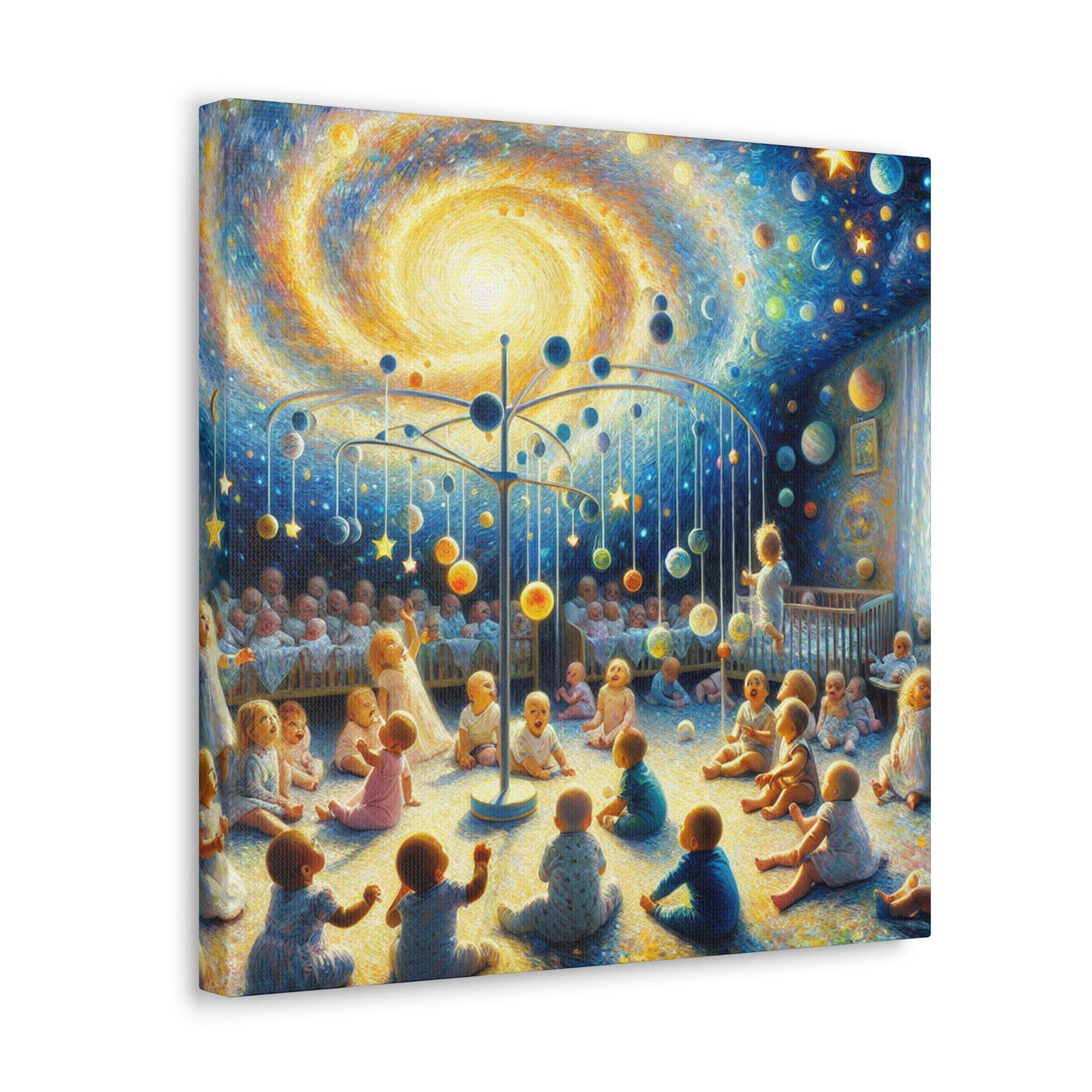 Starry Celestial Reverie - Canvas