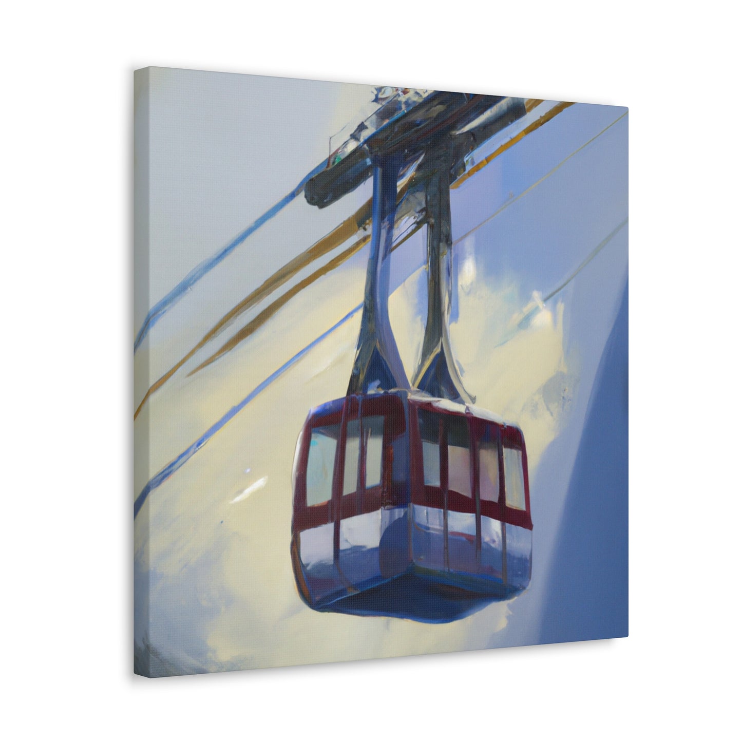 Cable Car Dreamsscape - Canvas