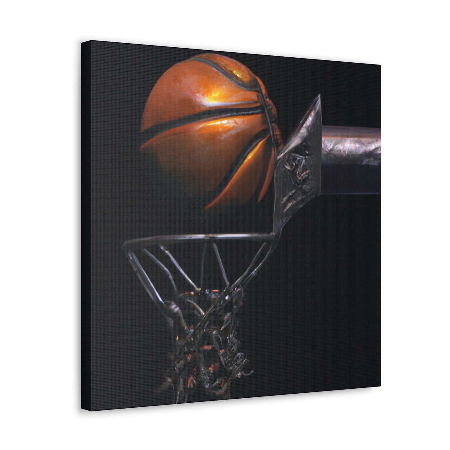 "Hoops in Hyperreality" - Canvas