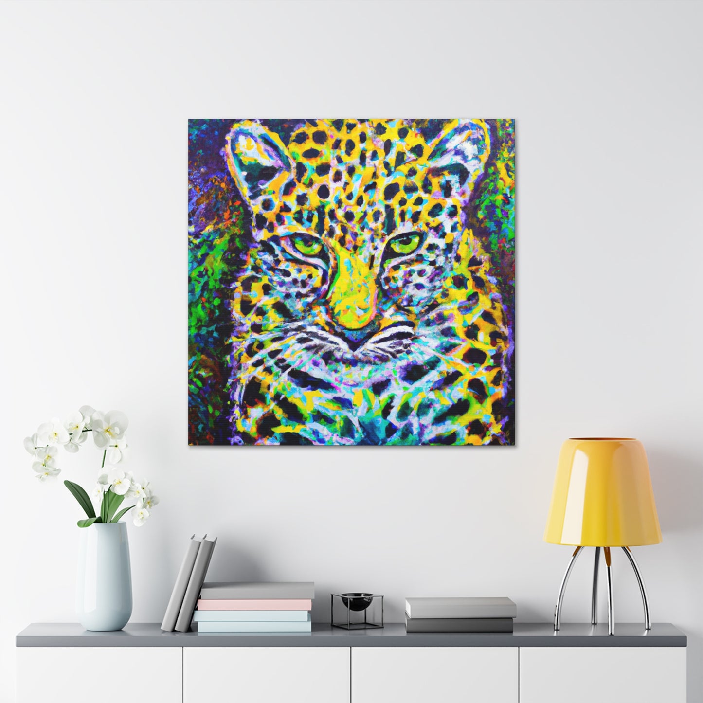 Leopard on the Prowl - Canvas