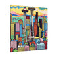 Emerald City Excitement - Canvas