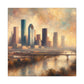 "Vibrant Houston: Renaissance Revival" - Canvas