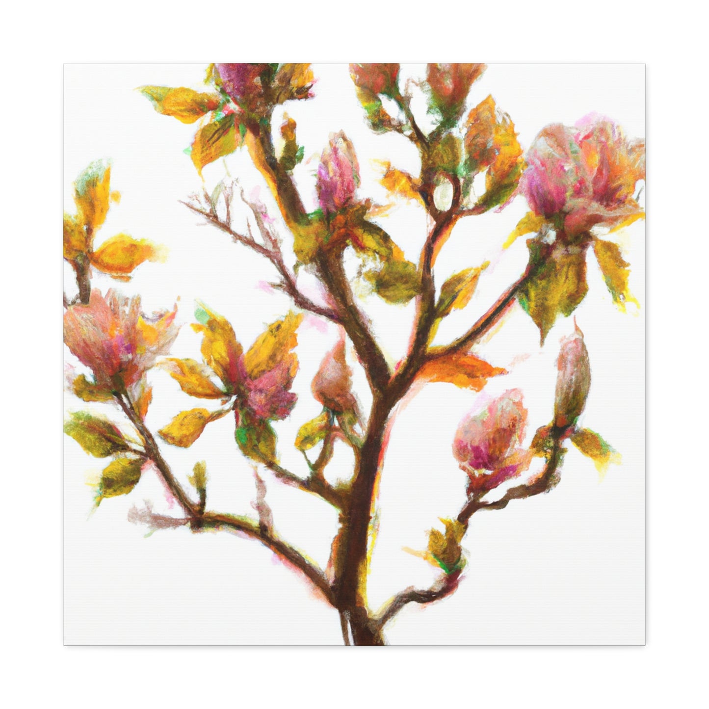 Magnolia Tree Splendor - Canvas