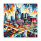 "Vibrant Nashville Melodies" - Canvas