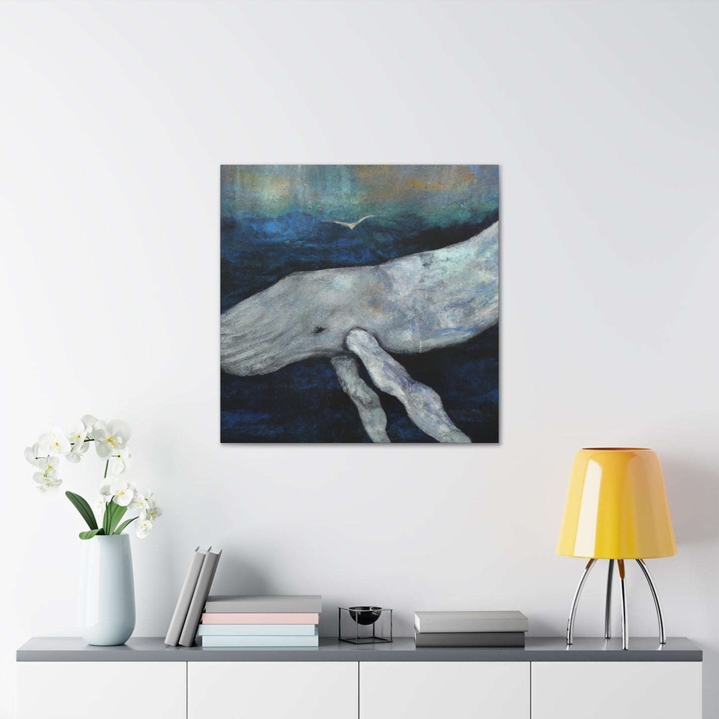 Whale of an Artwork - Canvas