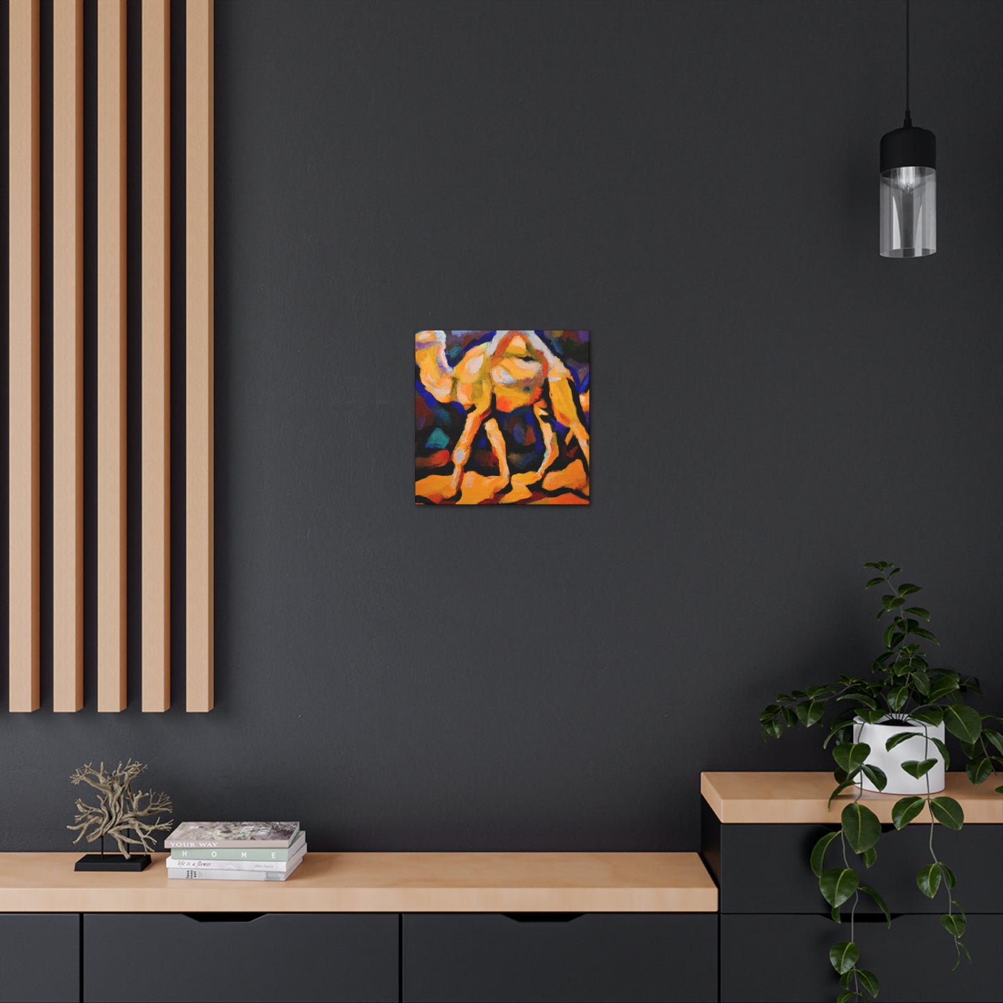 Dromedary: Abstracted - Canvas