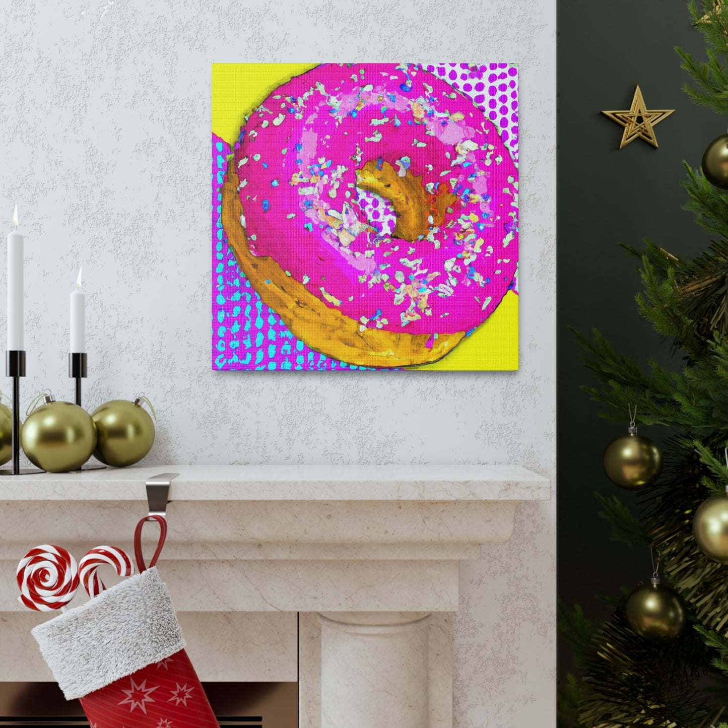 Doughnut Pop Deliciousness - Canvas