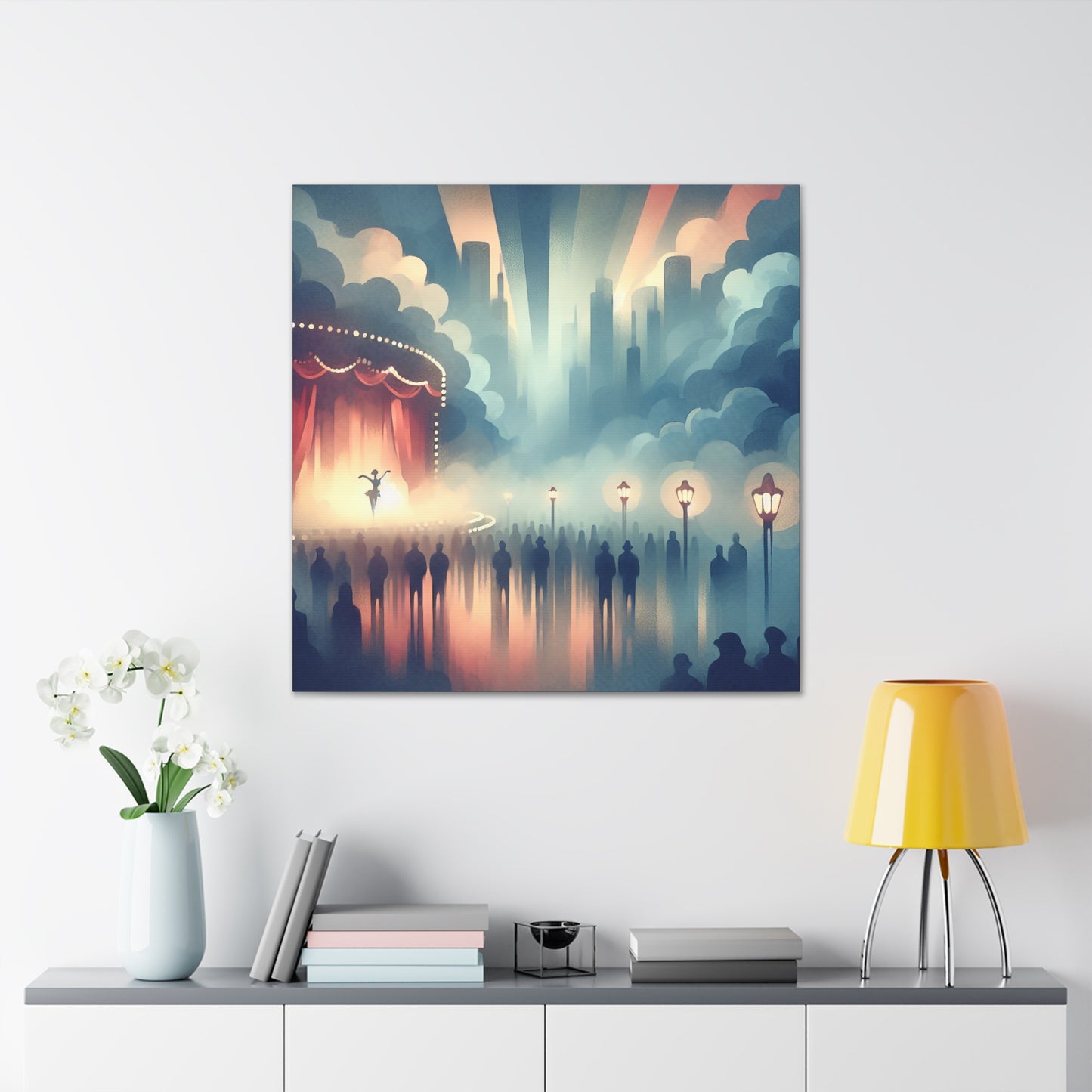 Whirling Timeless Cabaret - Canvas