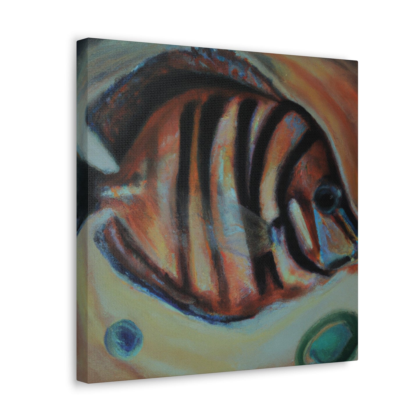 "Discus in Motion" - Canvas