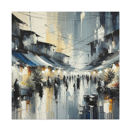 "Midnight Bazaar Euphony" - Canvas