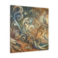 Gilded Whispers of Elegance - Canvas