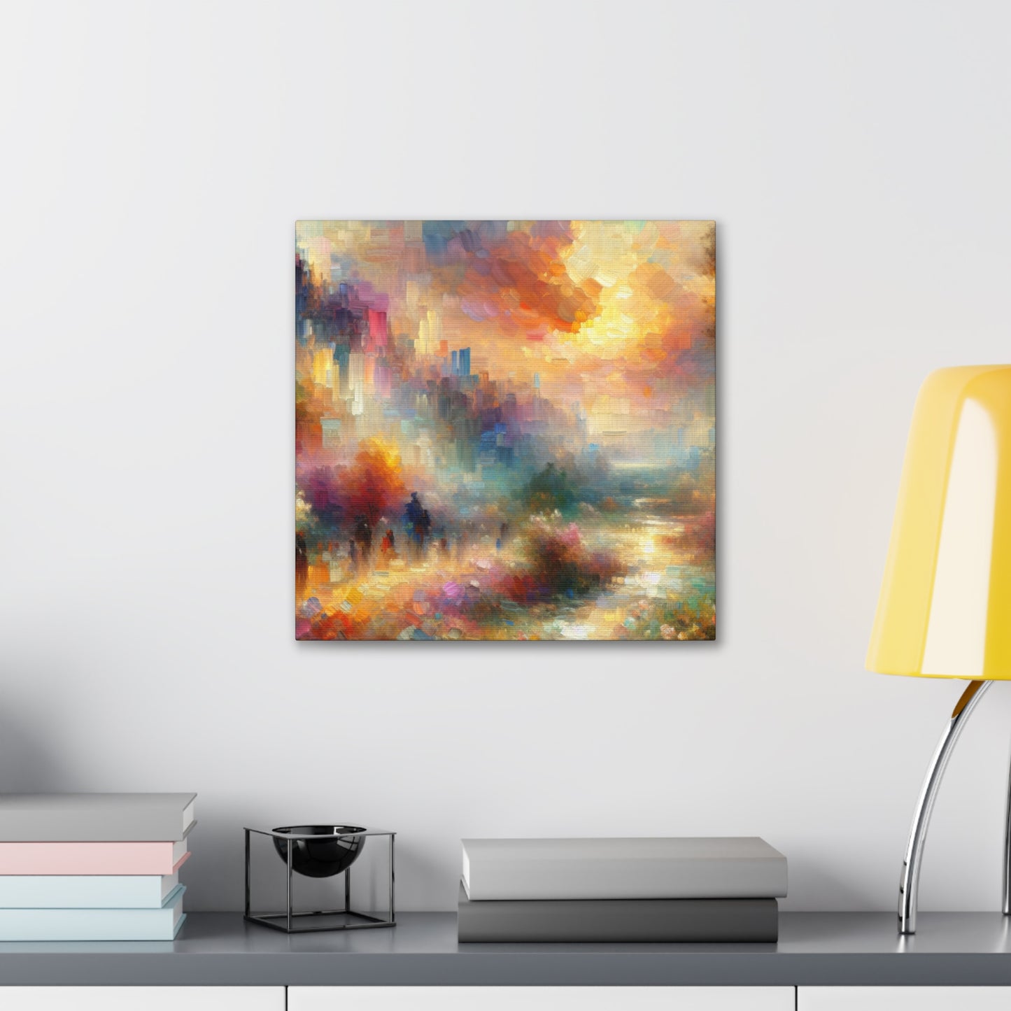 Gossamer Twilight Reflections - Canvas