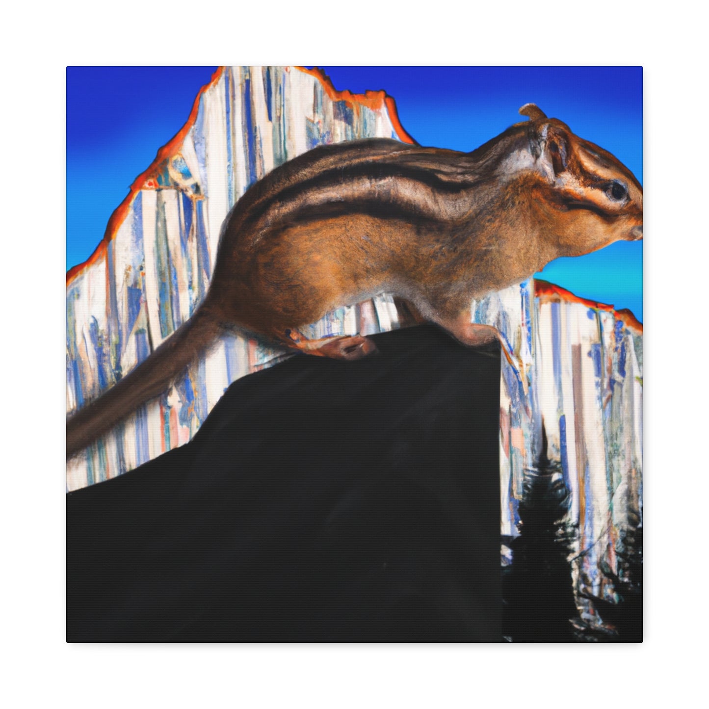 Chipmunk Conceptualization - Canvas