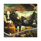 Milking the Dream Cow - Canvas