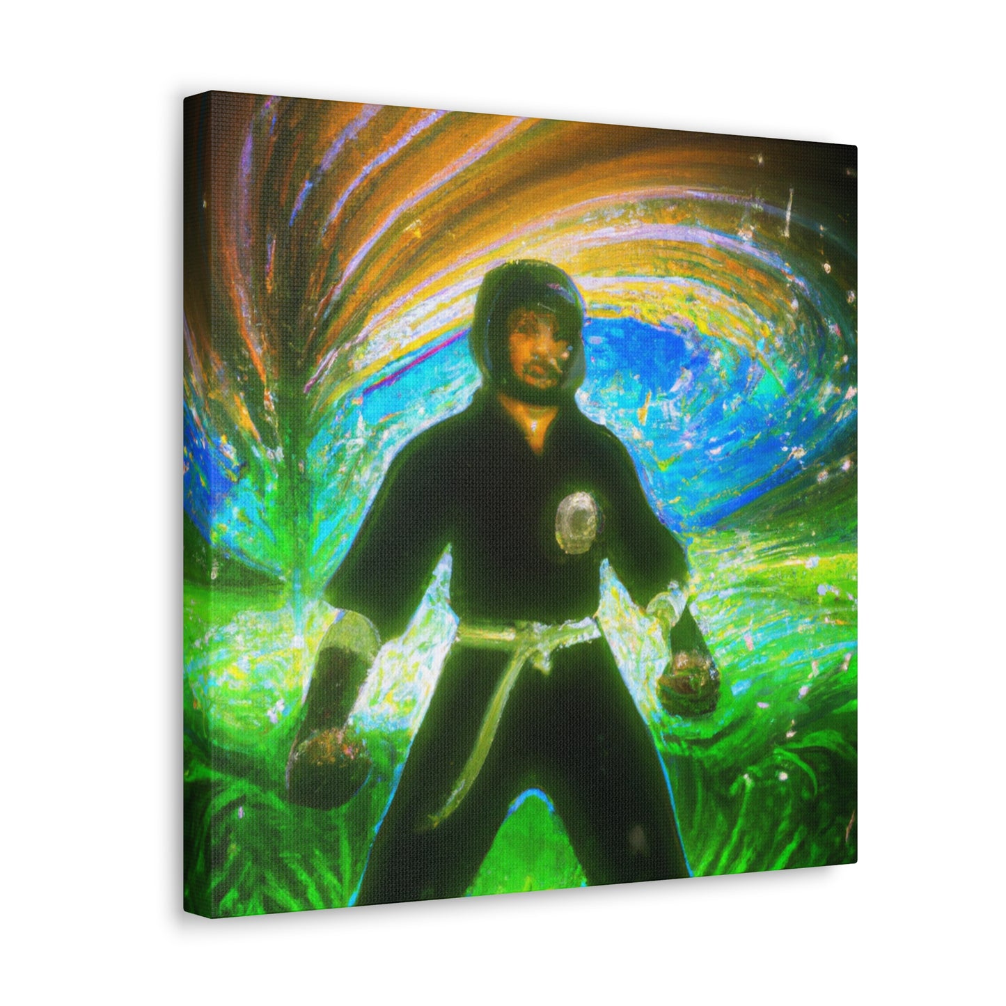 Kung Fu Warrior Dance - Canvas