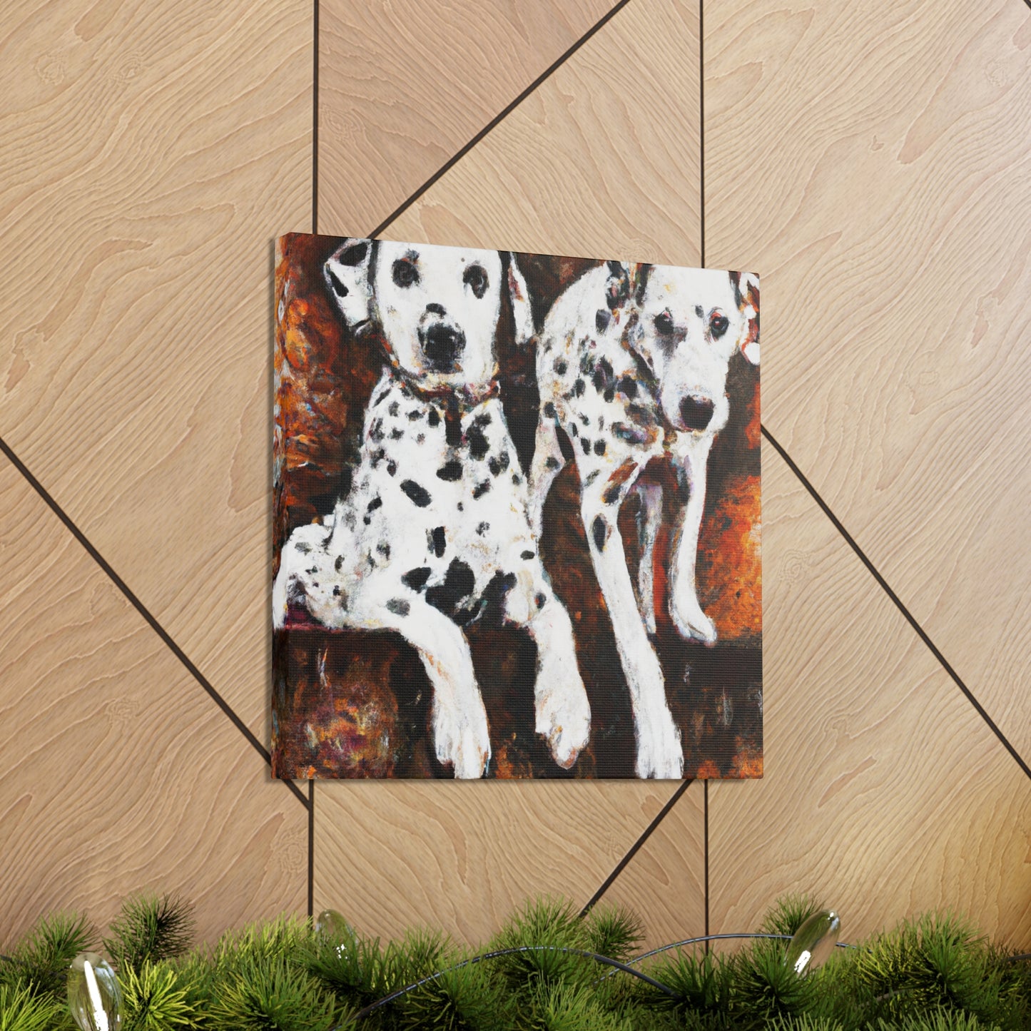 Dalmatian Dreamscape - Canvas