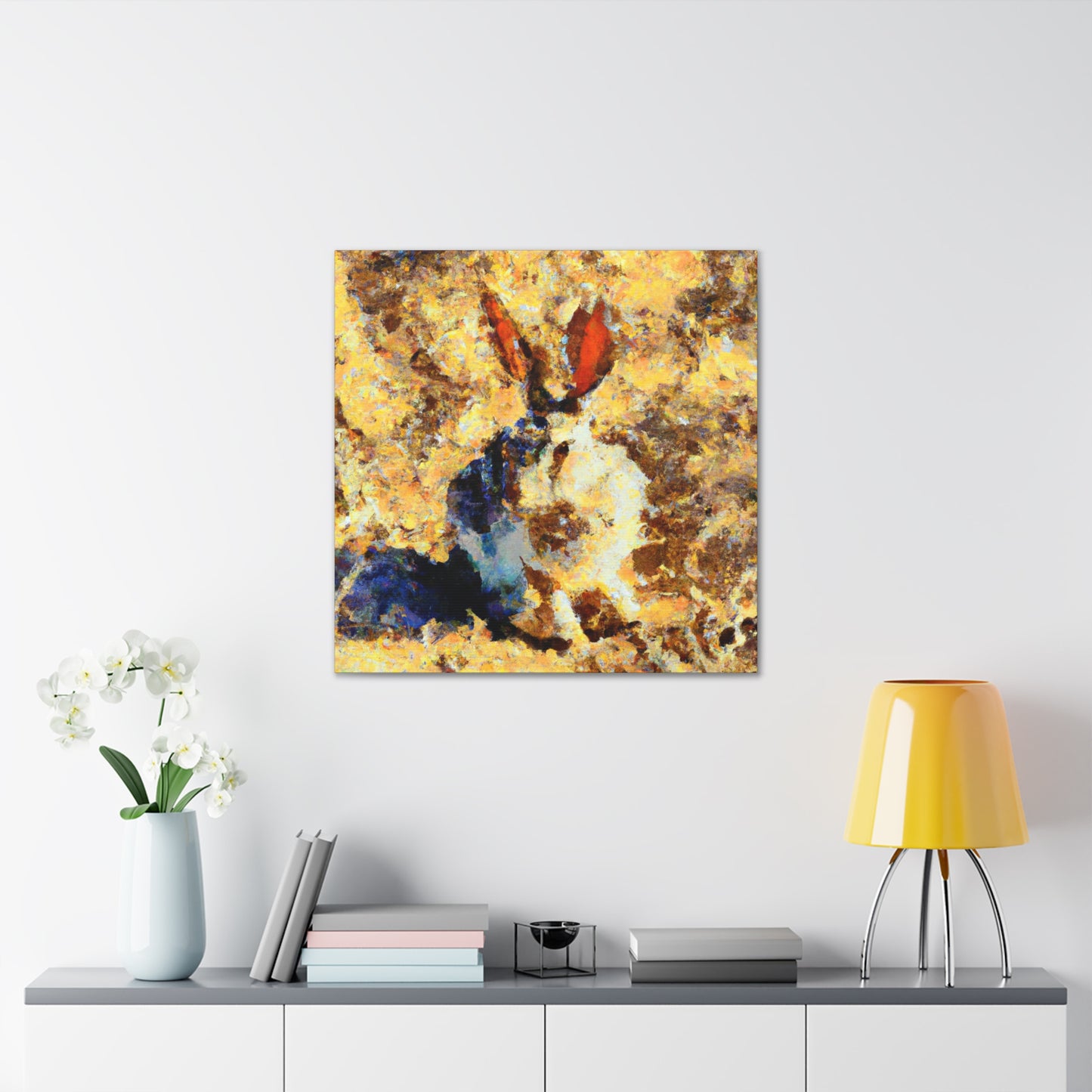 Jackrabbit Impressionism - Canvas