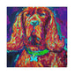 "Irish Setter Impressionism" - Canvas