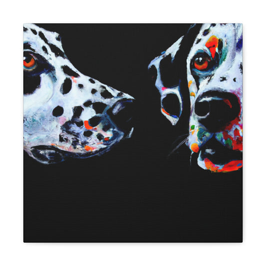 Dalmatian Dreams Painting - Canvas