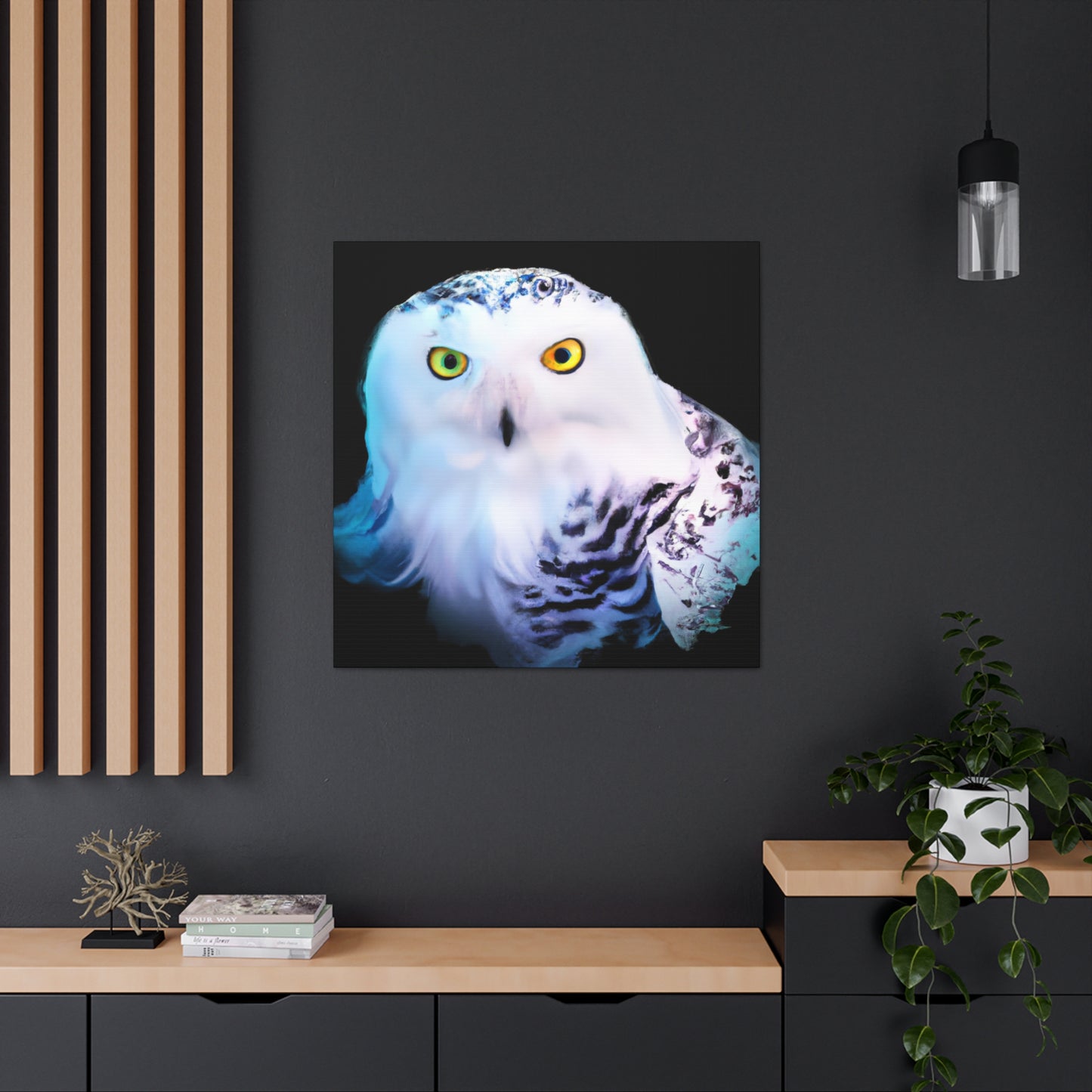 Snowy Owl Majesty - Canvas