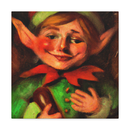 "Elf in Classical Clothing" - Canvas