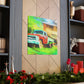 Vintage Pickup Truck Art - Canvas