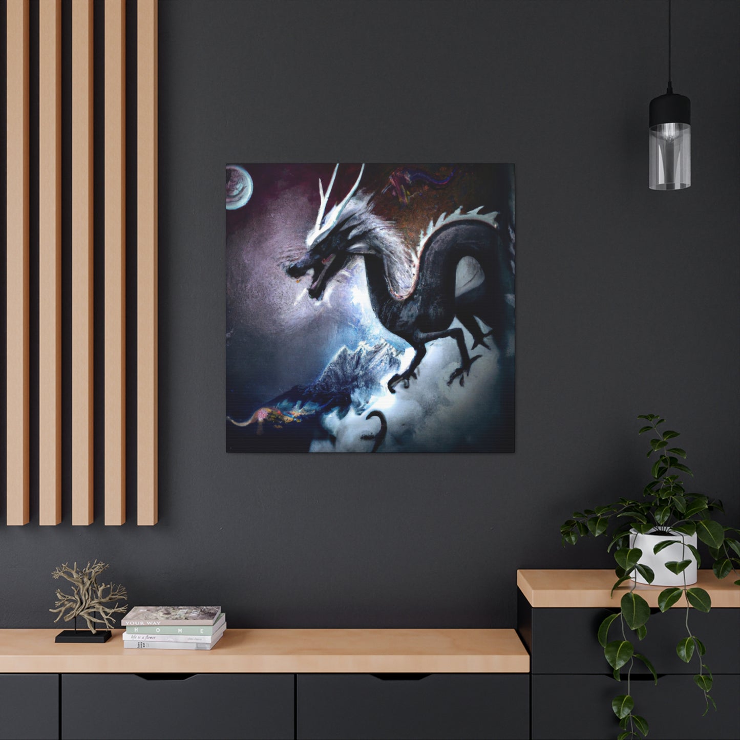 Dragon in Dreamscape - Canvas