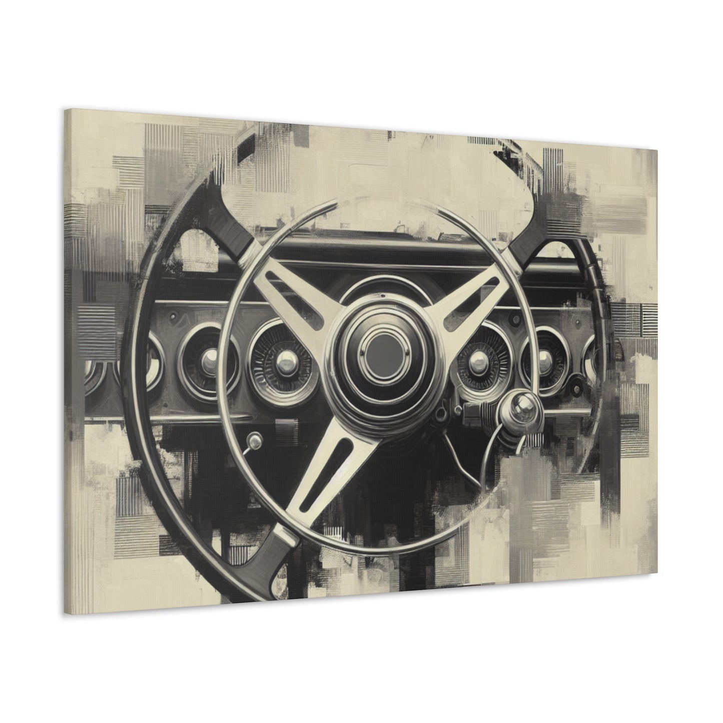 "Iconic Wheel Symphony" - Canvas