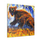 Marmot in Expressionism - Canvas