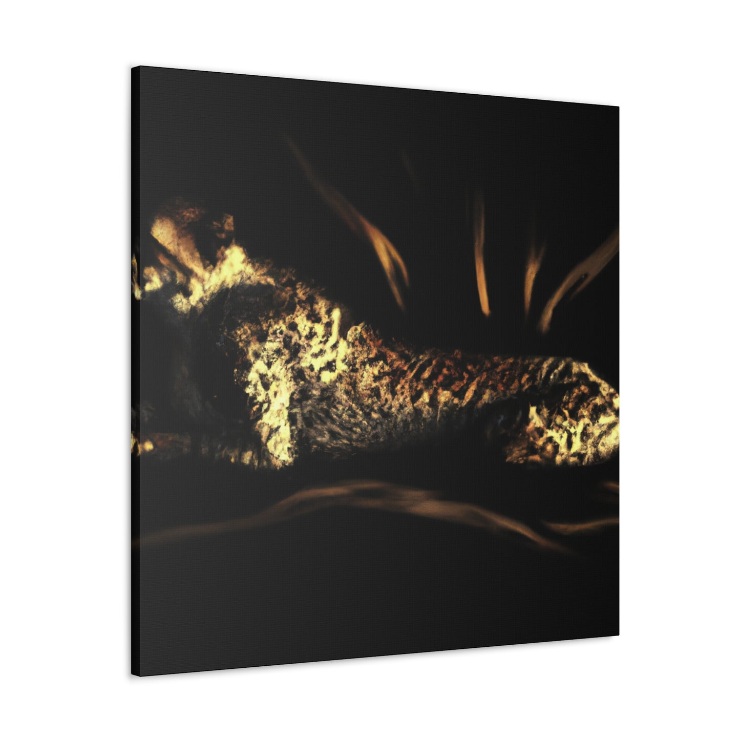 Cheetah in Motion. - Canvas