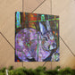 "Rabbit in Impressionism" - Canvas