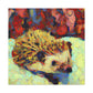 "Hedgehog in Impressionism" - Canvas